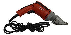 Découpeuse à métal - Appelée aussi "grignoteuse".