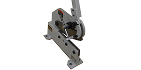 Trancheuse manuelle à métal - Feuilles minces (max 1mm) ou des tiges (max 6 mm). Trancheuse manuelle à métal - Feuilles minces (max 1mm) ou des tiges (max 6 mm).