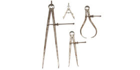 Compas à calibrer - On obtient davantage de précision avec le pied à coulisse digital. Compas à calibrer - On obtient davantage de précision avec le pied à coulisse digital.